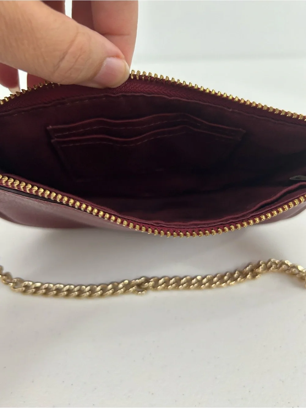 Coach Nolita 19 Bag in Burgundy